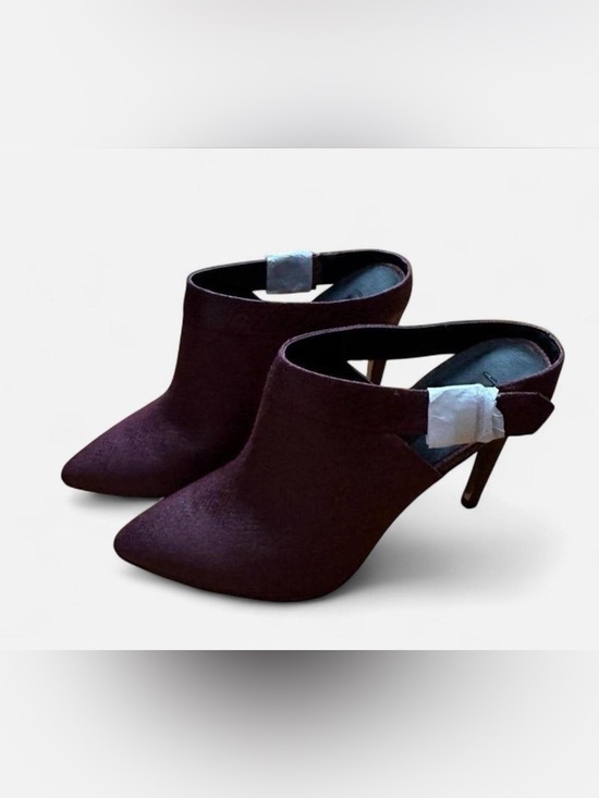 Kensie Shoes - Oxblood Kensie Foster Slide Booties Size 8 EUC